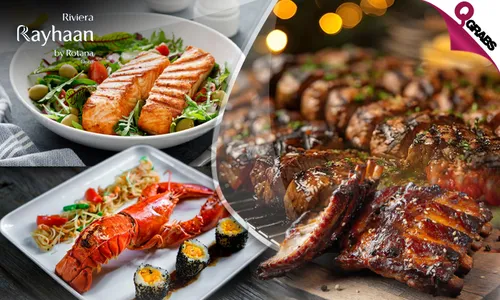 Seafood & BBQ Night Buffets at Riviera Rayhaan by Rotana!